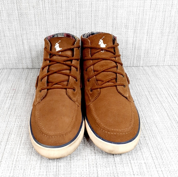 Polo Ralph Lauren Suede Leather Boots 7 - Picture 4 of 8